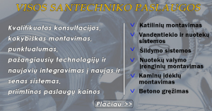 Santechnikas Marijampolėje